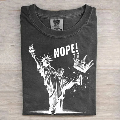 No Kings in America Nope TEE