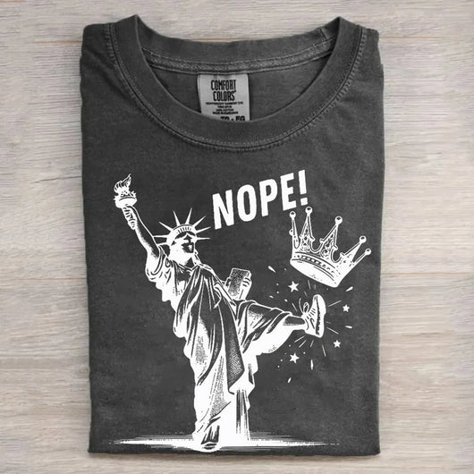 No Kings in America Nope TEE