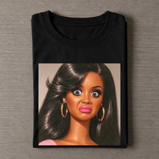 Disgusted Girl Face Funny Meme Tee