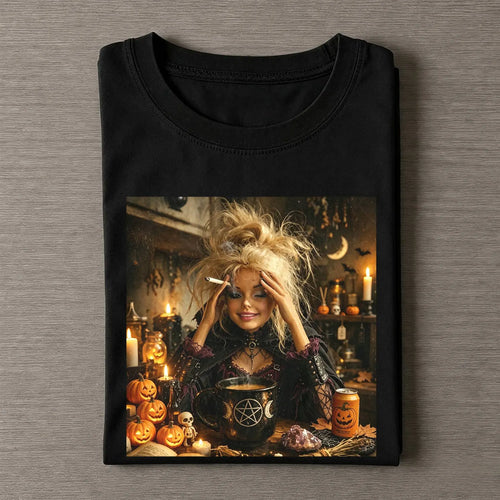 Halloween Wacky Girls Funny Meme Tee