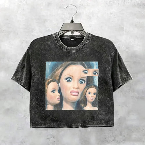 Disgusted Girl Face Funny Meme Tee