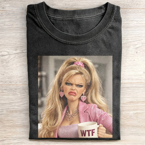 Disgusted Face Girls Funny Meme Tee