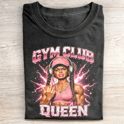 Unhinged Gym Girl Face Funny Meme Tee