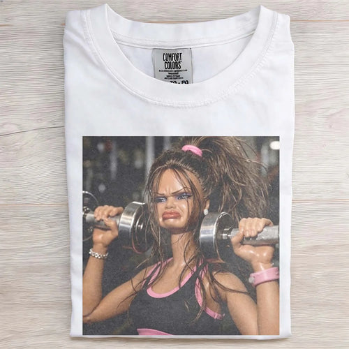 Gym Girl Vibe Funny Meme Graphic Tee