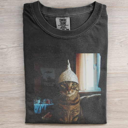 THE TRUTH IS OUT THERE. (I JUST CAN'T MEOW IT.) TEE