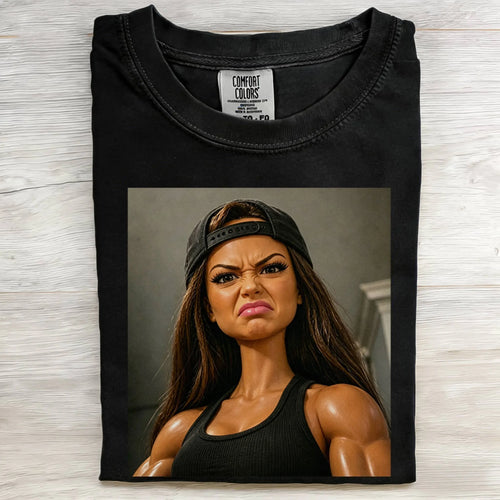 Gym Girl Vibe Funny Meme Graphic Tee