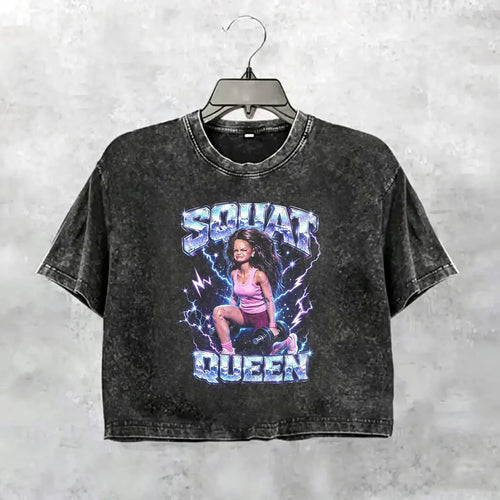 Unhinged Gym Girl Face Funny Meme Tee