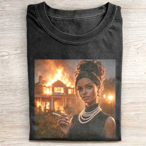Disgusted Face Black Skin Girl Funny Meme Tee