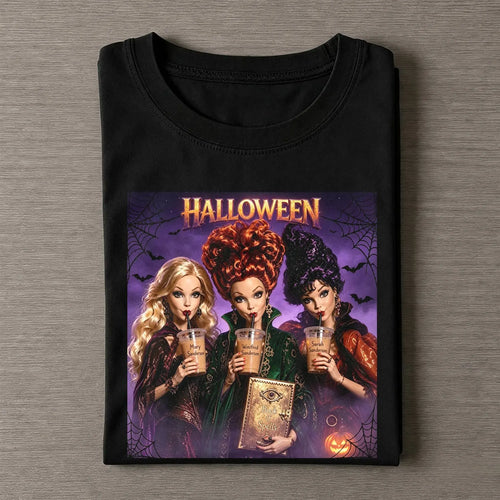 Halloween Wacky Girls Funny Meme Tee