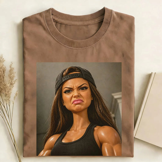 Gym Girl Vibe Funny Meme Graphic Tee