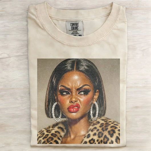 Disgusted Face Girls Funny Meme Tee