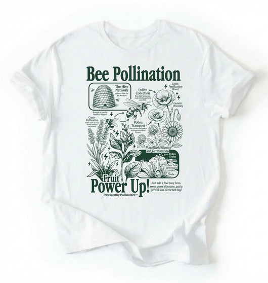 Shirt Gift for Beekeepers & Plant Lovers