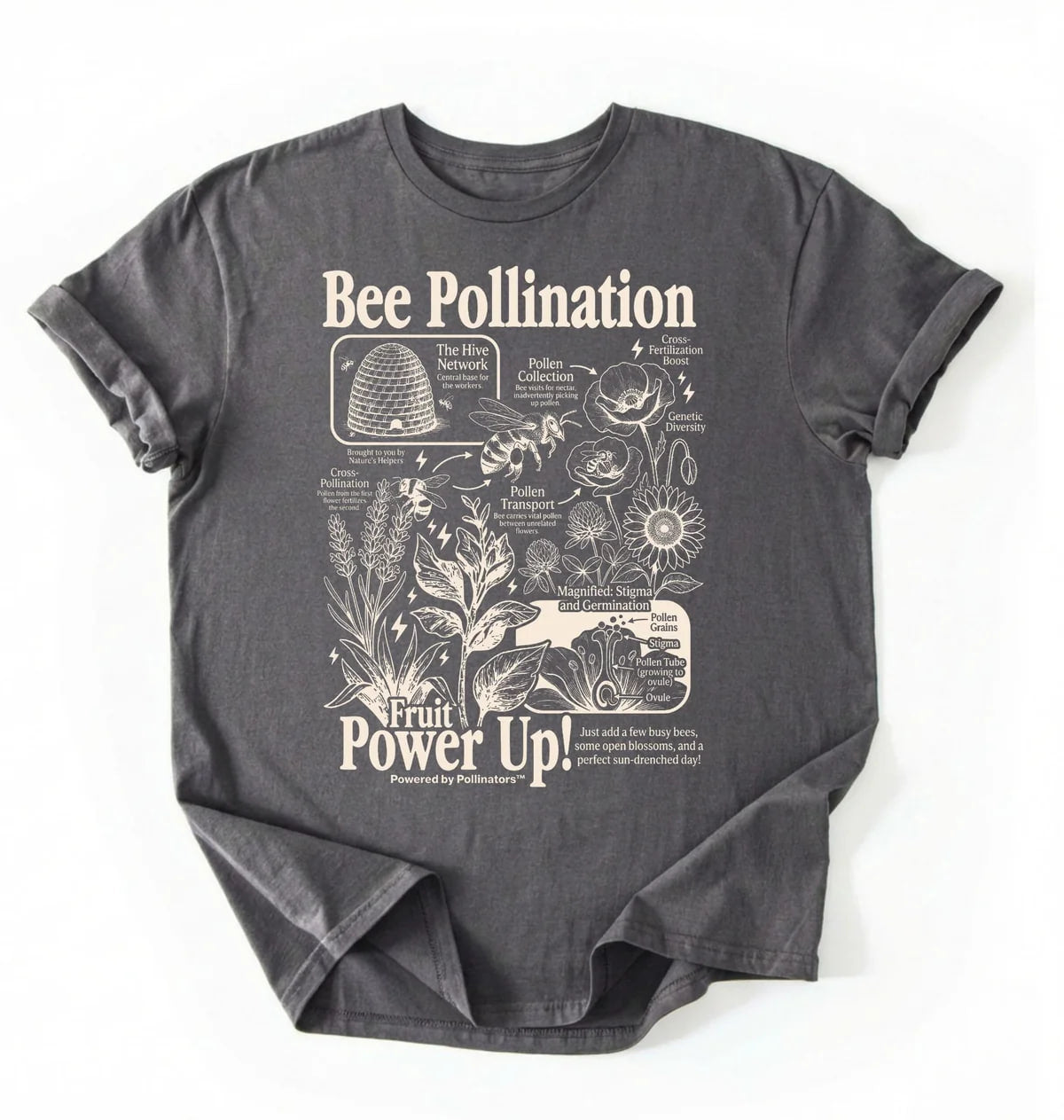 Shirt Gift for Beekeepers & Plant Lovers