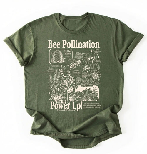Shirt Gift for Beekeepers & Plant Lovers