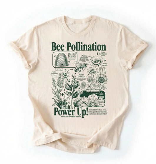 Shirt Gift for Beekeepers & Plant Lovers