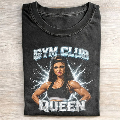 Unhinged Gym Girl Face Funny Meme Tee