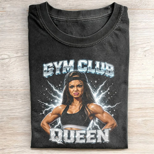 Unhinged Gym Girl Face Funny Meme Tee