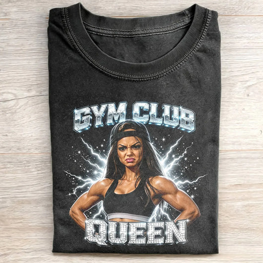 Unhinged Gym Girl Face Funny Meme Tee
