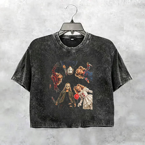 Halloween Wacky Girls Funny Meme Tee