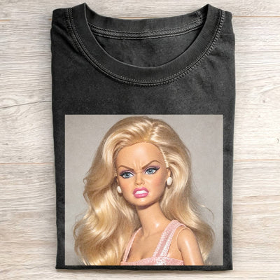 Unhinged Girl Funny Meme Tee
