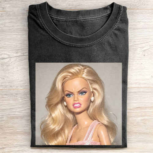 Unhinged Girl Funny Meme Tee