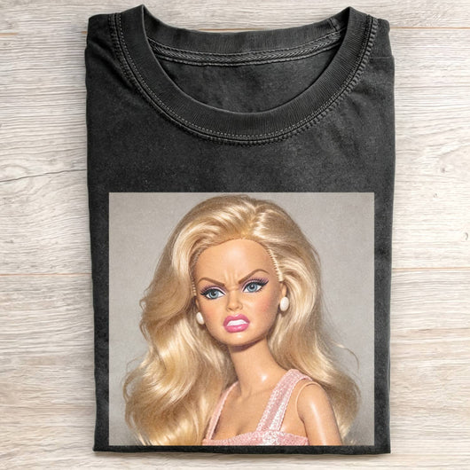 Unhinged Girl Funny Meme Tee