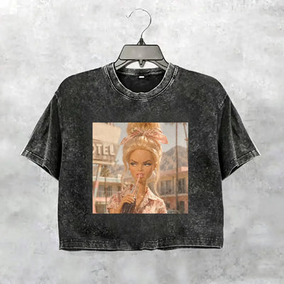 Unhinged Girl Funny Meme Tee