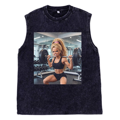 Gym Girl Vibe Funny Meme Graphic Tee