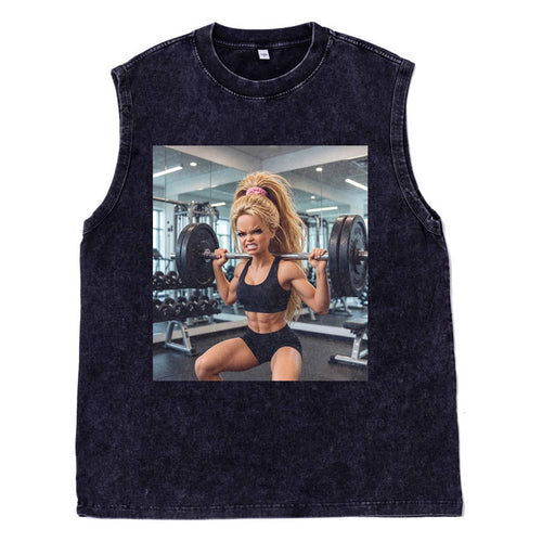 Gym Girl Vibe Funny Meme Graphic Tee