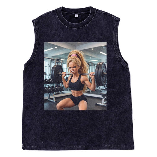Gym Girl Vibe Funny Meme Graphic Tee