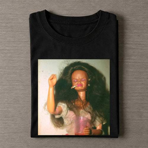 Party Nightlife Feral Girl Funny Meme T-Shirt