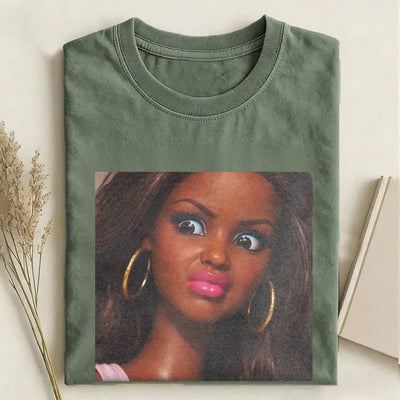 220 VINTAGE OLIVE GREEN TEE