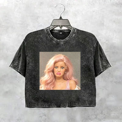 Unhinged Girl Funny Meme Tee