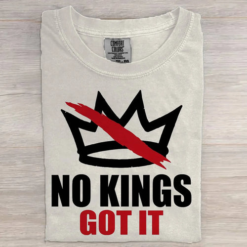 No Kings in America Nope TEE