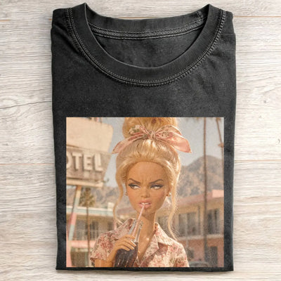 Unhinged Girl Funny Meme Tee