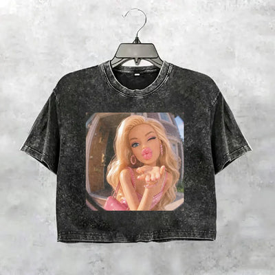 Unhinged Girl Funny Meme Tee