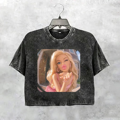 Unhinged Girl Funny Meme Tee