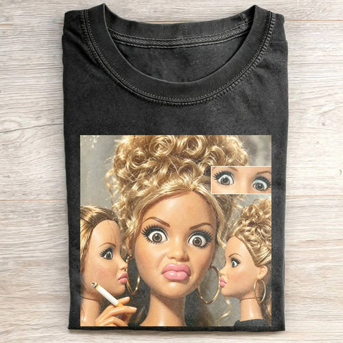 Disgusted Girl Face Funny Meme Tee