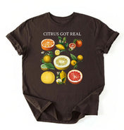 Citrus Got Real Shirt | Vintage Fruit Graphic Tee Gardener Gift