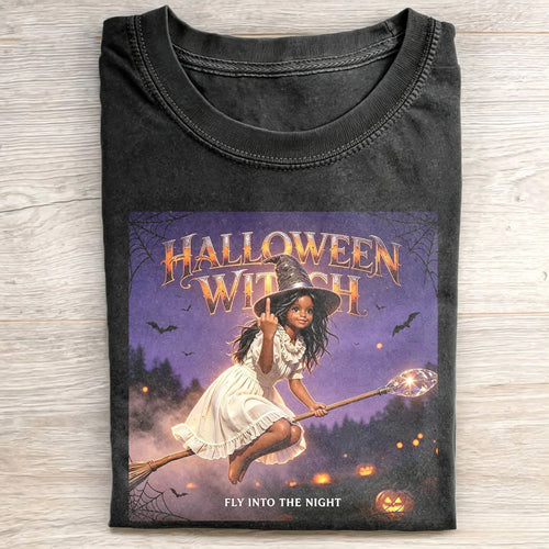 Halloween Wacky Girls Funny Meme Tee