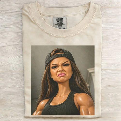 Gym Girl Vibe Funny Meme Graphic Tee