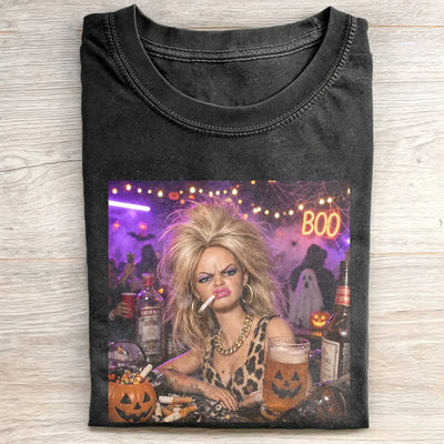 Halloween Wacky Girls Funny Meme Tee