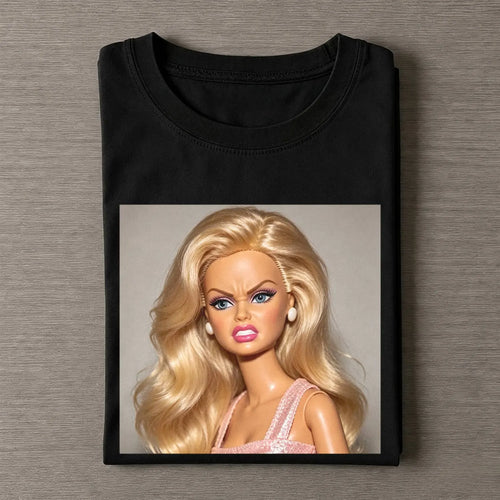 Unhinged Girl Funny Meme Tee