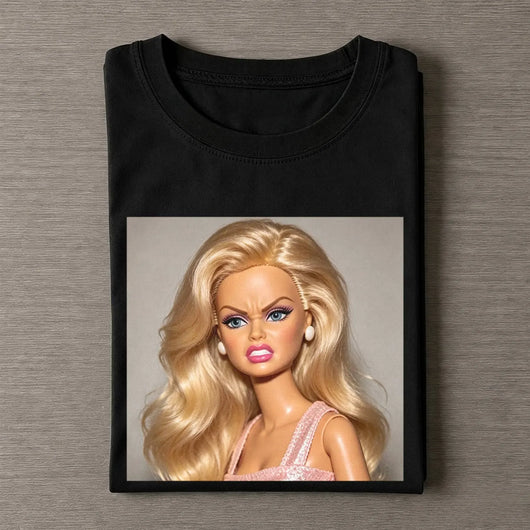 Unhinged Girl Funny Meme Tee