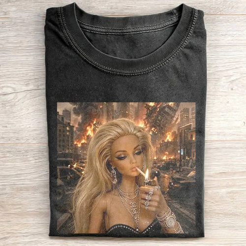 Disgusted Face Girl Funny Meme Tee