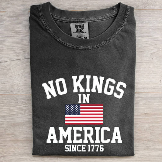 No Kings in America TEE