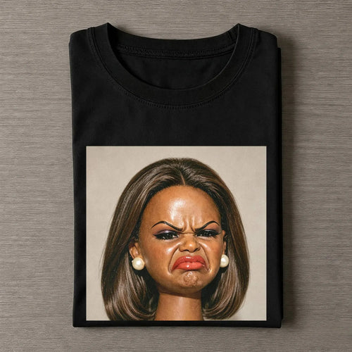 Disgusted Face Black Skin Girl Funny Meme Tee