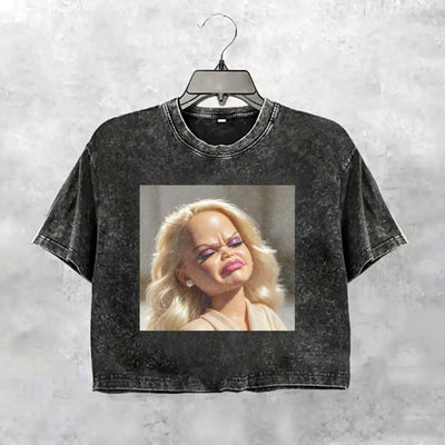 Unhinged Girl Funny Meme Tee