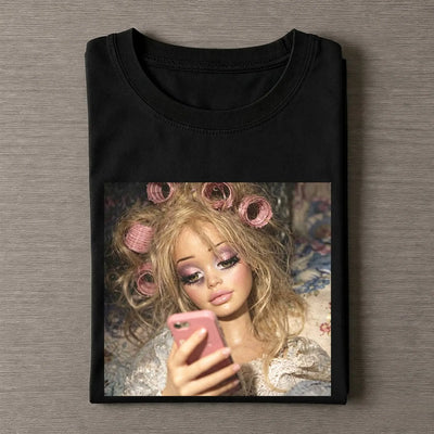 Unhinged Girl Funny Meme Tee