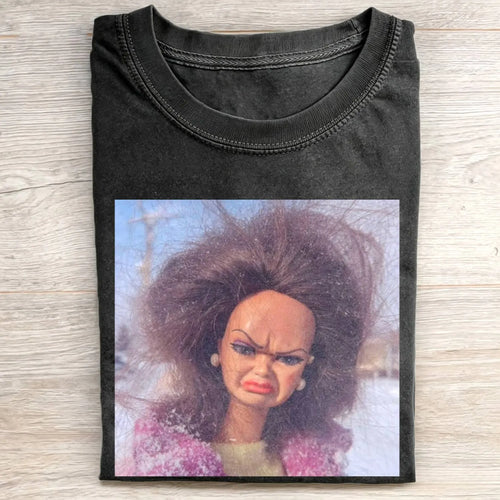 Disgusted Girl Face Funny Meme Tee